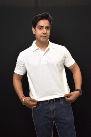 Ultra-Soft Polo Cotton T-Shirt - 210 GSM PC Matty Men Polo Tee
