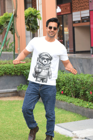 Pavline Rebel Bear Tee