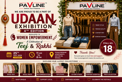 Pavline at Udaan Exhibition 2026 – A Heartwarming Celebration of Fashion, Women Empowerment & Festivities in Mohali