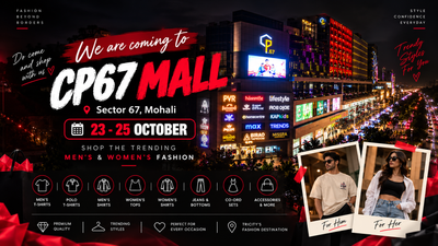 Pavline Is Coming to CP67 Mall Mohali: Discover Men's & Women's Fashion in Tricity