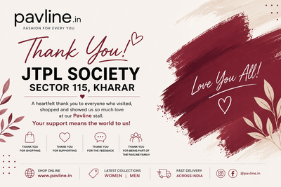Thank You JTPL Society Sector 115 Kharar | Pavline Fashion