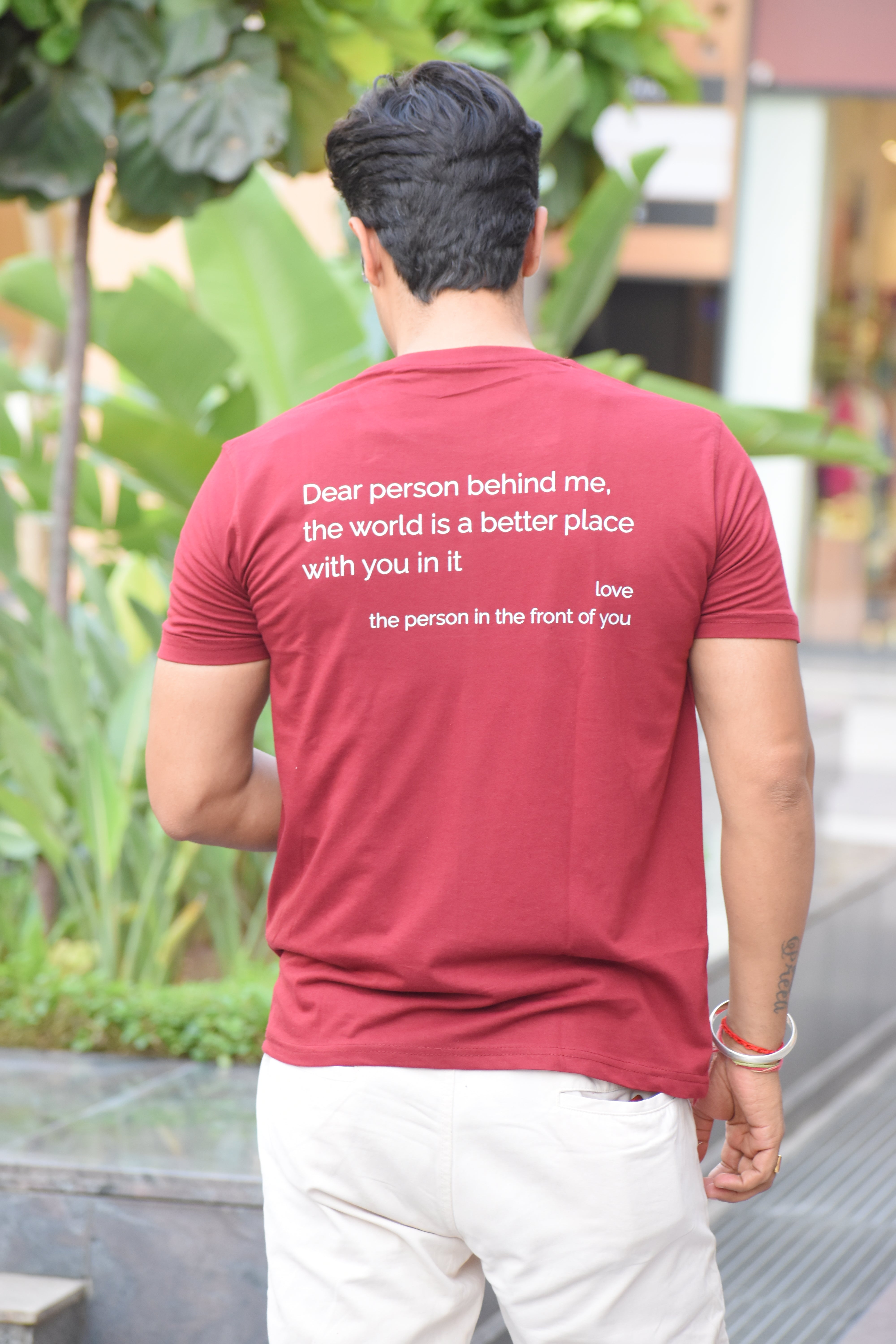 Pavline Everyday Positivity Tee - Soft 180 GSM Cotton T-Shirt