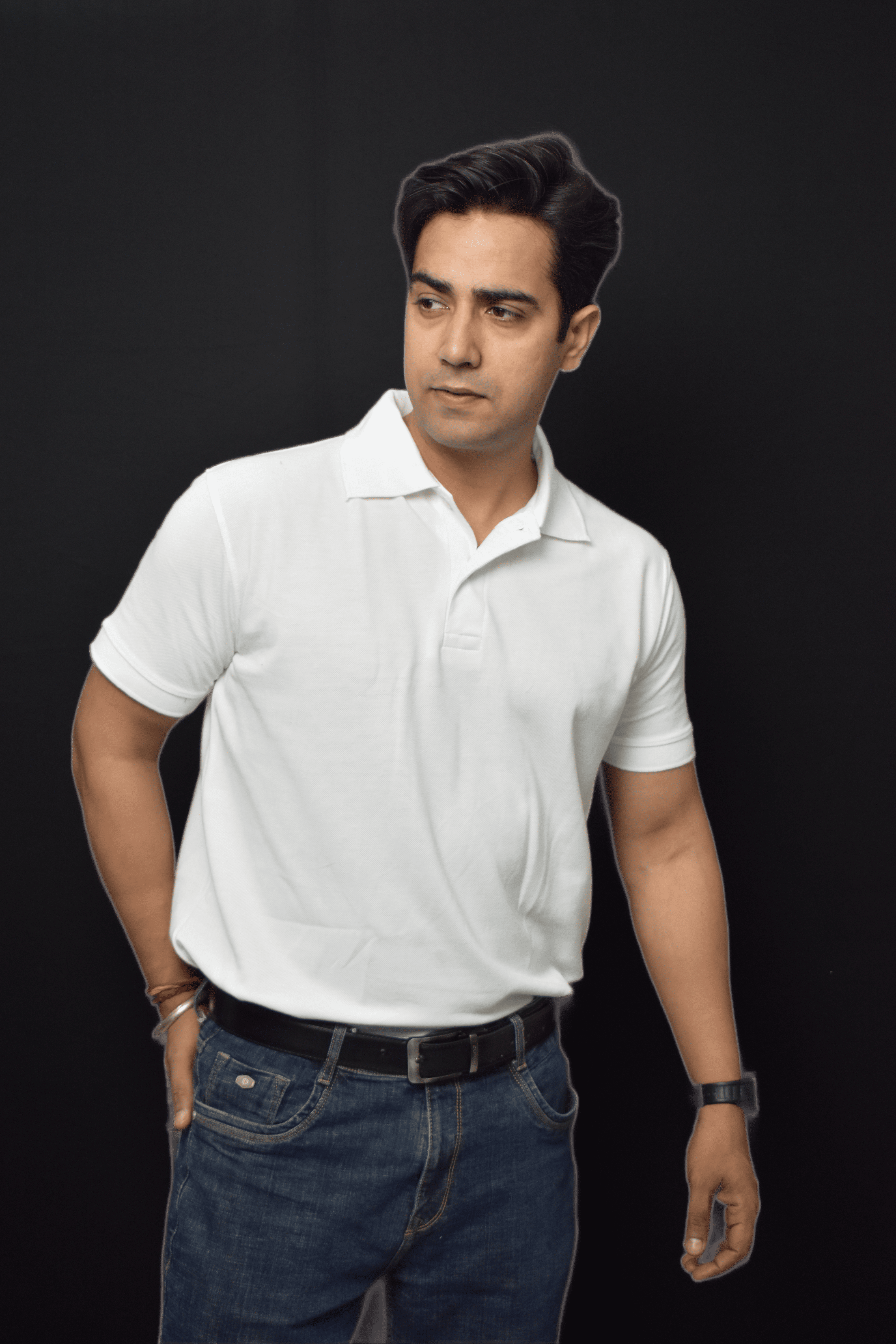 Ultra-Soft Polo Cotton T-Shirt - 210 GSM PC Matty Men Polo Tee