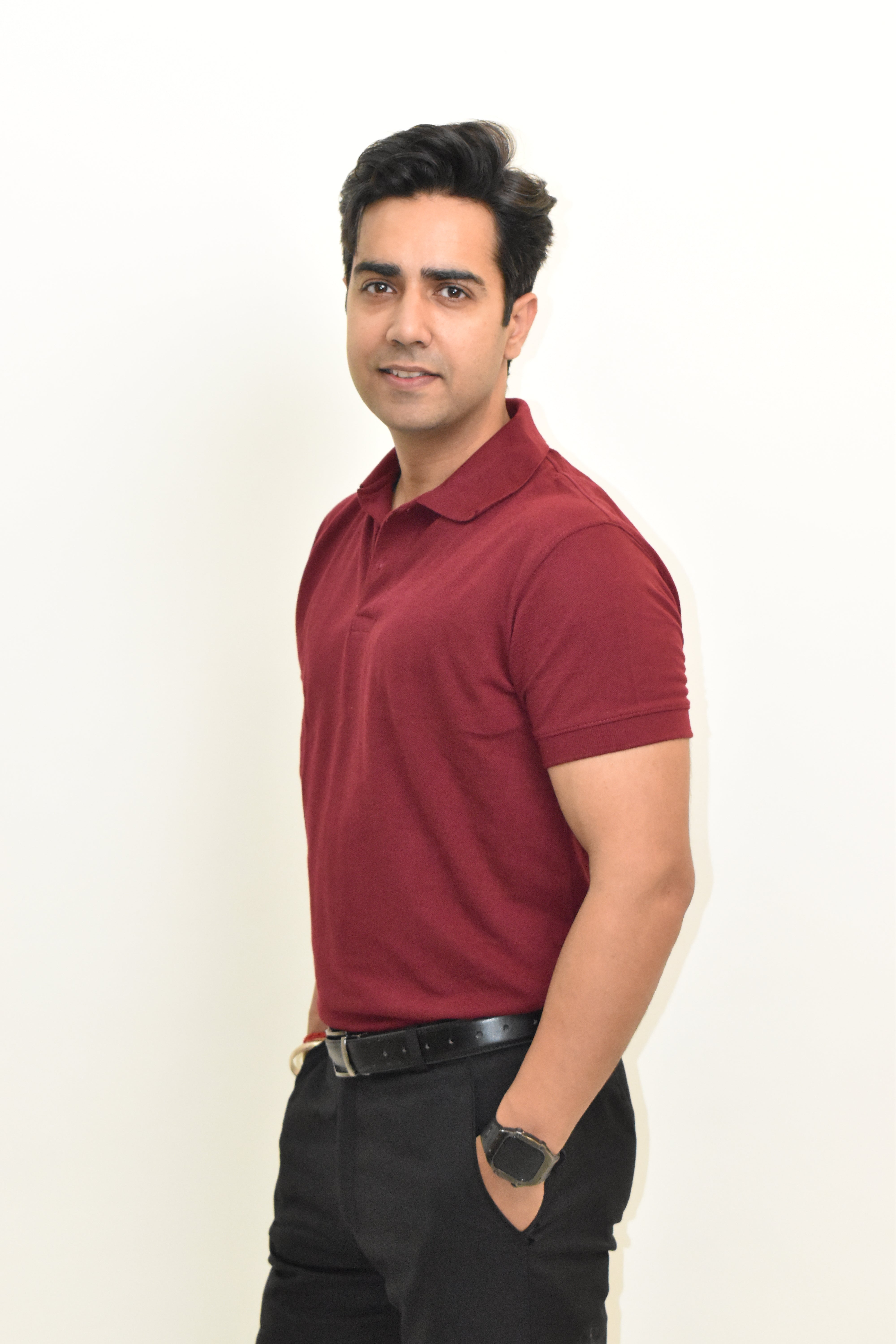 Ultra-Soft Polo Cotton T-Shirt - 210 GSM PC Matty Men Polo Tee