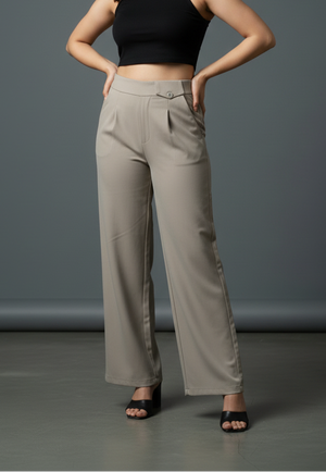 Korean Wide-Leg Trousers