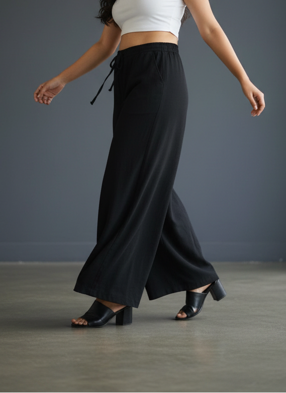 Women's Korean Wide-Leg Trousers