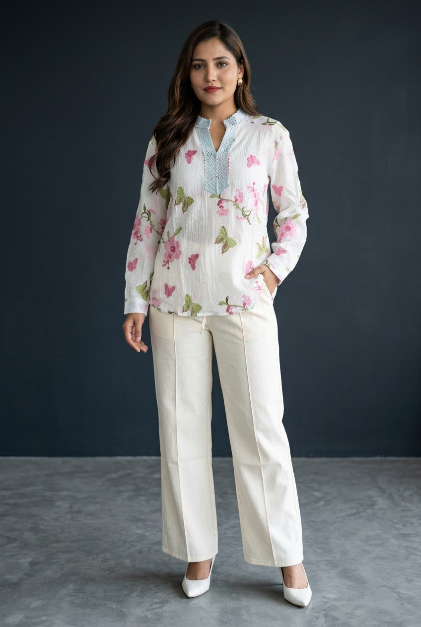 Floral Breeze Women's Shirt