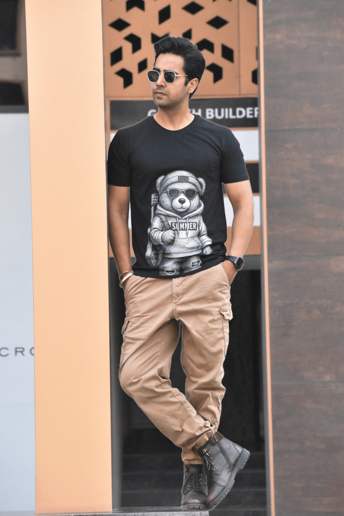 Pavline Rebel Bear Tee