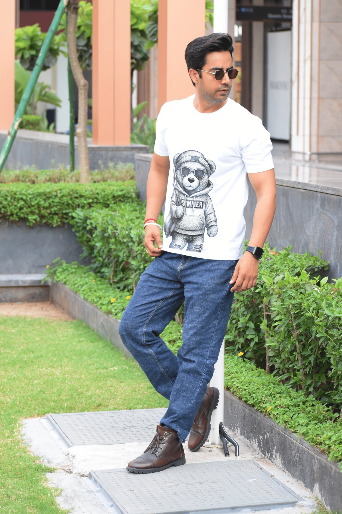 Pavline Rebel Bear Tee