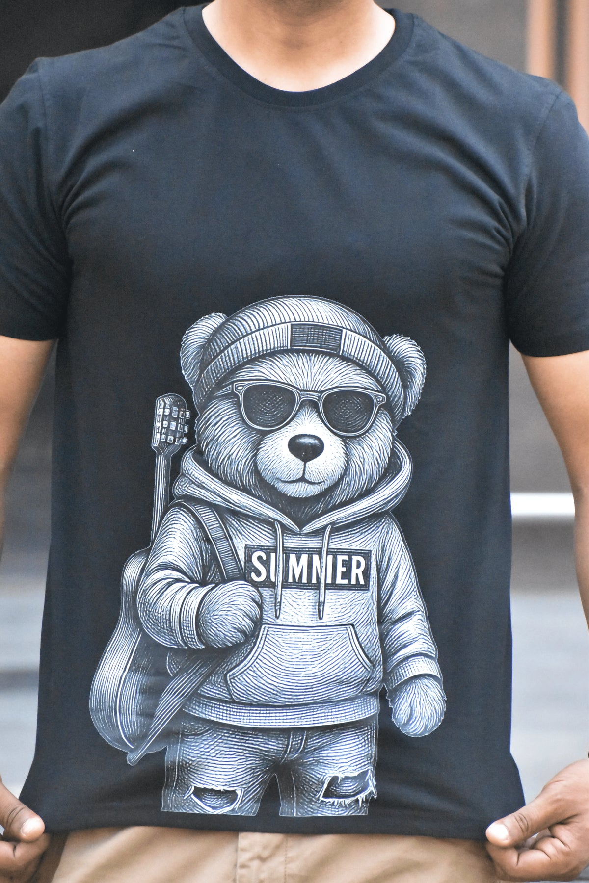 Pavline Rebel Bear Tee