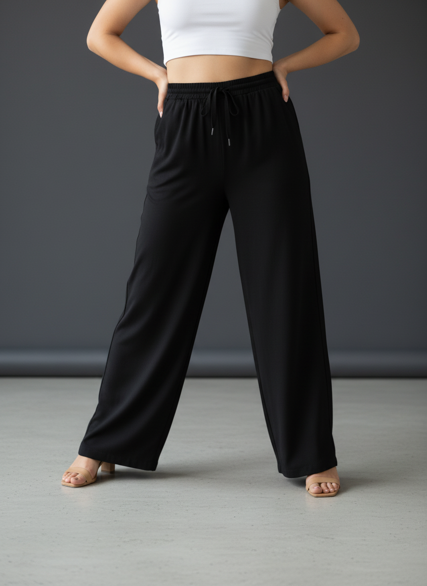 Women's Korean Wide-Leg Trousers